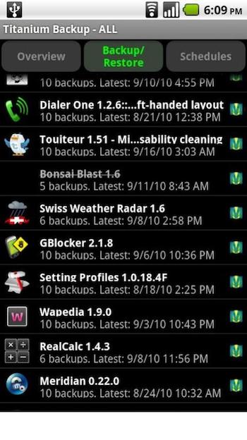 Titanium Backup PRO mod miễn phí