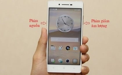 cach chup anh man hinh dien thoai oppo