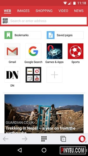 tai opera mini web browser