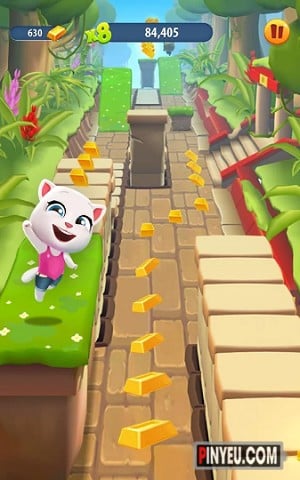 Gioi thieu talking tom gold run