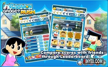 doraemon gadget rush mod vô hạn tiền
