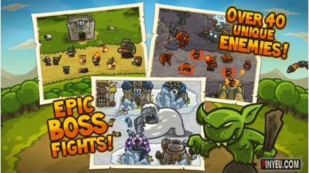game chien thuat hay kingdom rush