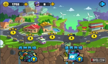 tai game police vs zombies