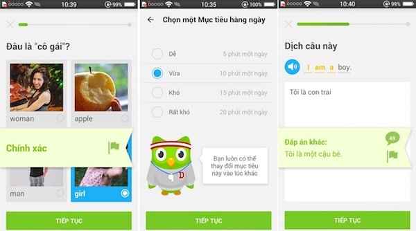 Duolingo mod mở khóa
