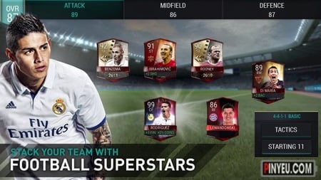 game fifa soccer mod tiền