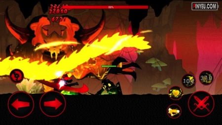 tai game league of stickman 2017 ninja