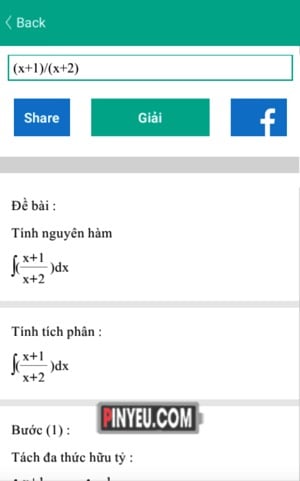 ung dung giai toan tren dien thoai