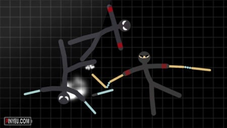 game nguoi que stickman warriors