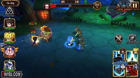 sieu anh hung lien minh cho dien thoai