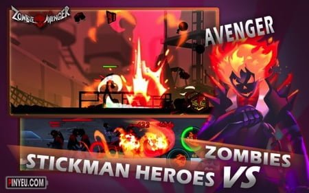 tai game zombie avengers stickman war z