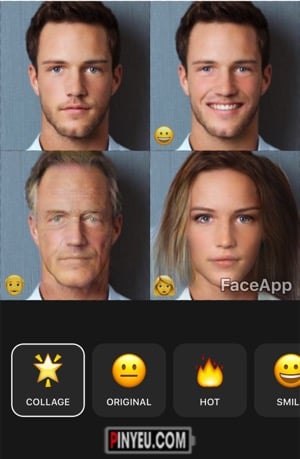 tai ung dung faceapp