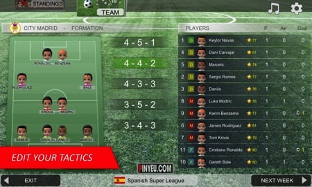 tai game mobile soccer league cho android