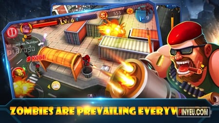 tai game zombie street battle