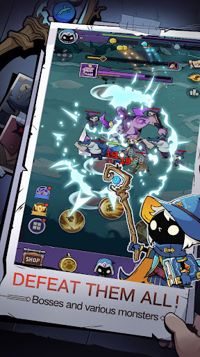 Hero Rush - Idle RPG MOD kỹ năng