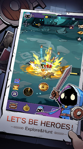 Hero Rush - Idle RPG MOD tiền