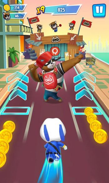 Tải Talking Tom Hero Dash mod unlimited money