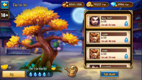 Toàn dân tam quốc mod menu