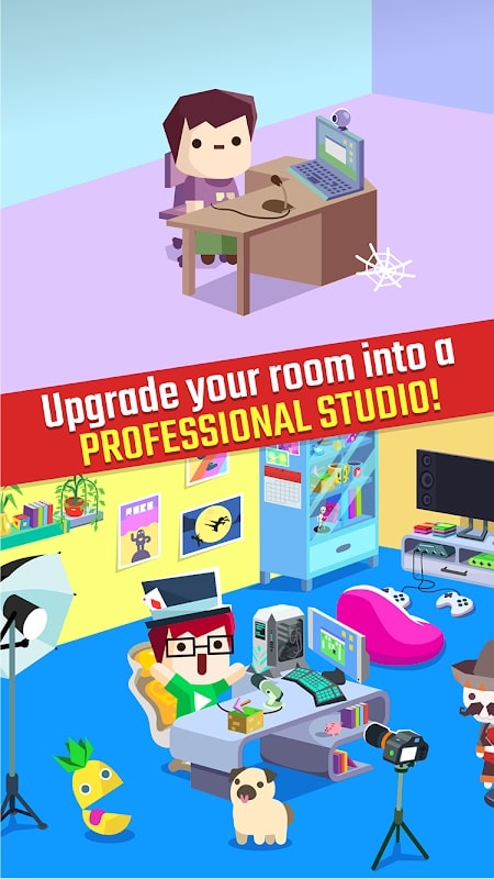 Vlogger Go Viral mod vô hạn tiền