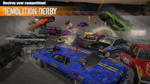 Demolition Derby 3 mod vô hạn tiền