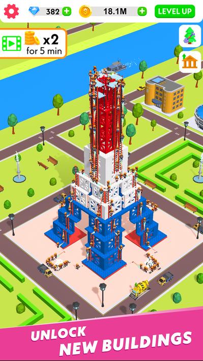 Idle Construction 3D mod diamond