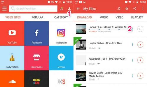Tải video trên youtube với SnapTube