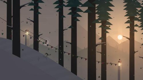 Game trượt tuyết Alto's Adventure