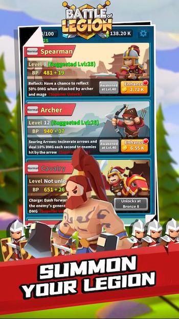 Battle of legion mod diamonds