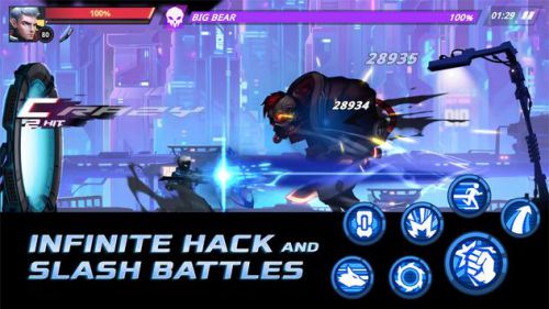 Cyber Fighters mod vô hạn tiền