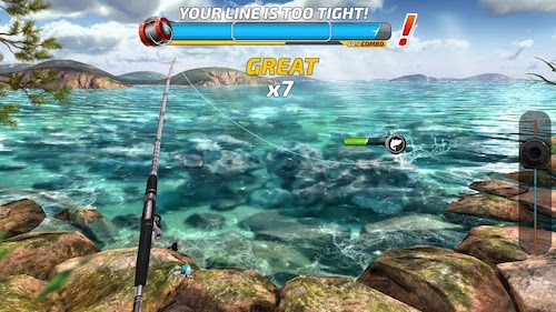 Fishing Clash tự động cân bằng