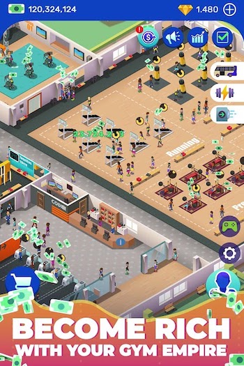 Idle Fitness Gym Tycoon mod unlimited money