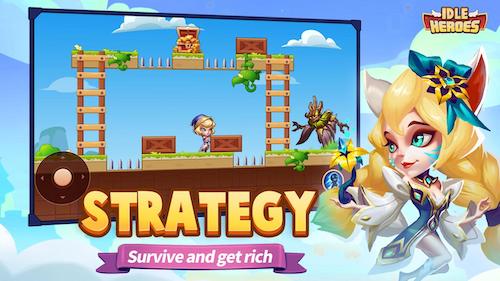Tải Idle Heroes mod đá quý