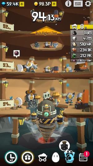 Ground Driller đào mỏ