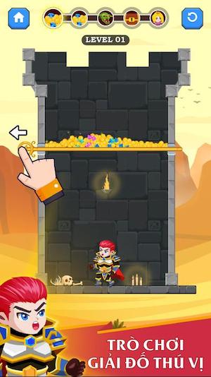 Hero Rescue game giải đố