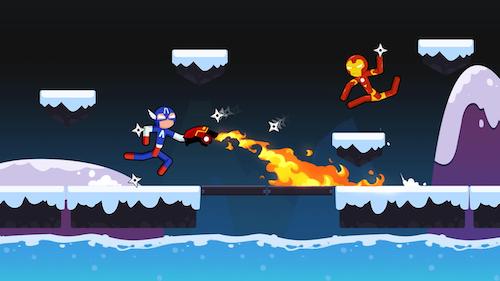 Spider Stickman Fighting game siêu anh hùng