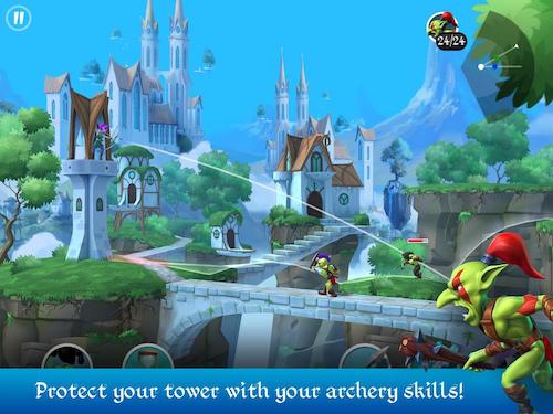 Tiny Archers game thủ tháp