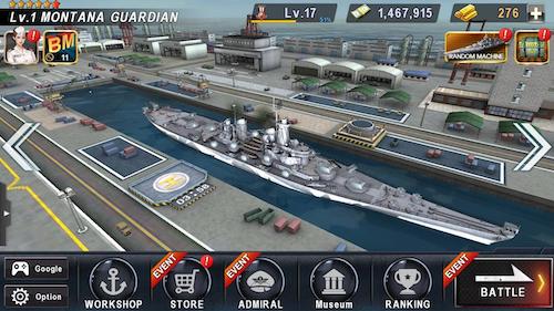 WARSHIP BATTLE Mod vô hạn tiền