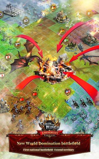 Clash of Kings mod vô hạn tiền