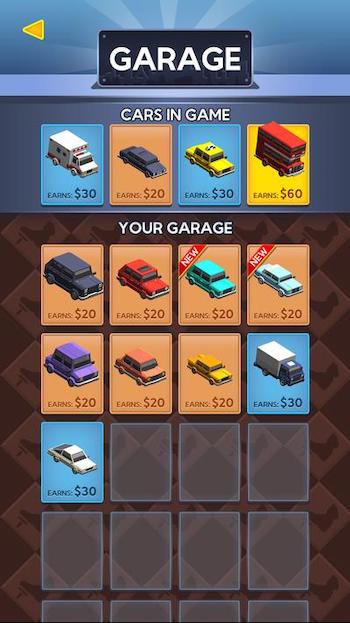 Drive and Park mod money
