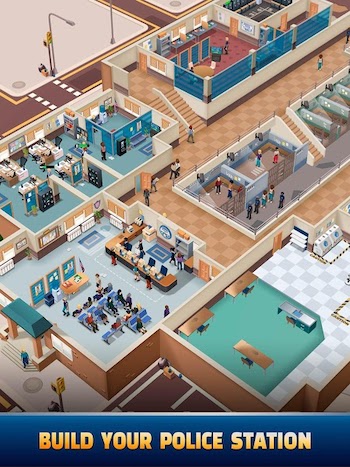 game mô phỏng cảnh sát Idle Police Tycoon