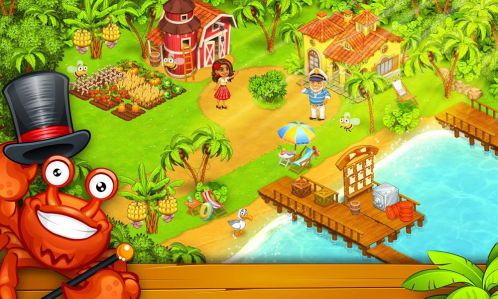 Farm Island: Hay Bay City Paradise mod vô hạn tiền