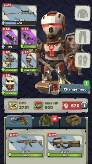 Zombero: Archero Killer immortality mod