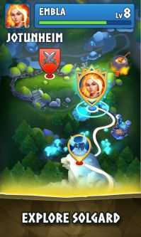 Legend of Solgard chiến đấu yêu tinh