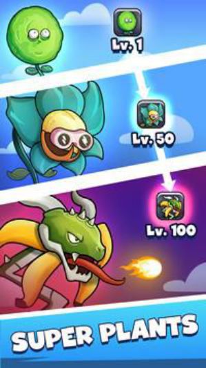 Merge Plants cây bắn zombie