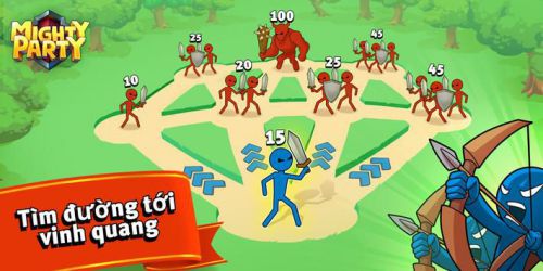Mighty Party mod sát thương