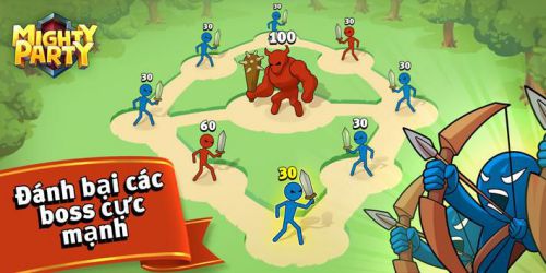 Mighty Party: Magic Arena MOD vô hạn tiền