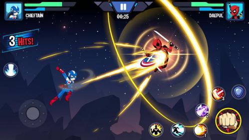 Stickman Superhero sinh tồn