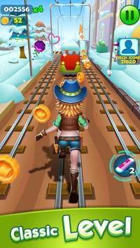 Subway Princess Runner trên đường tàu