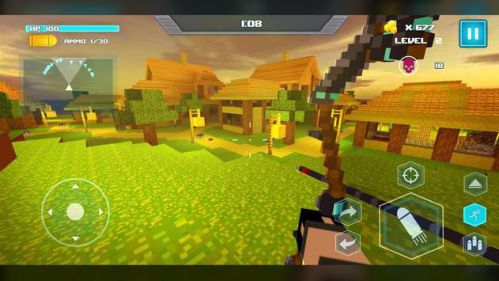 Game bắn súng minecraft