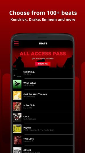 AutoRap by Smule mod mở khóa