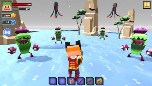 Game bắn súng minecraft